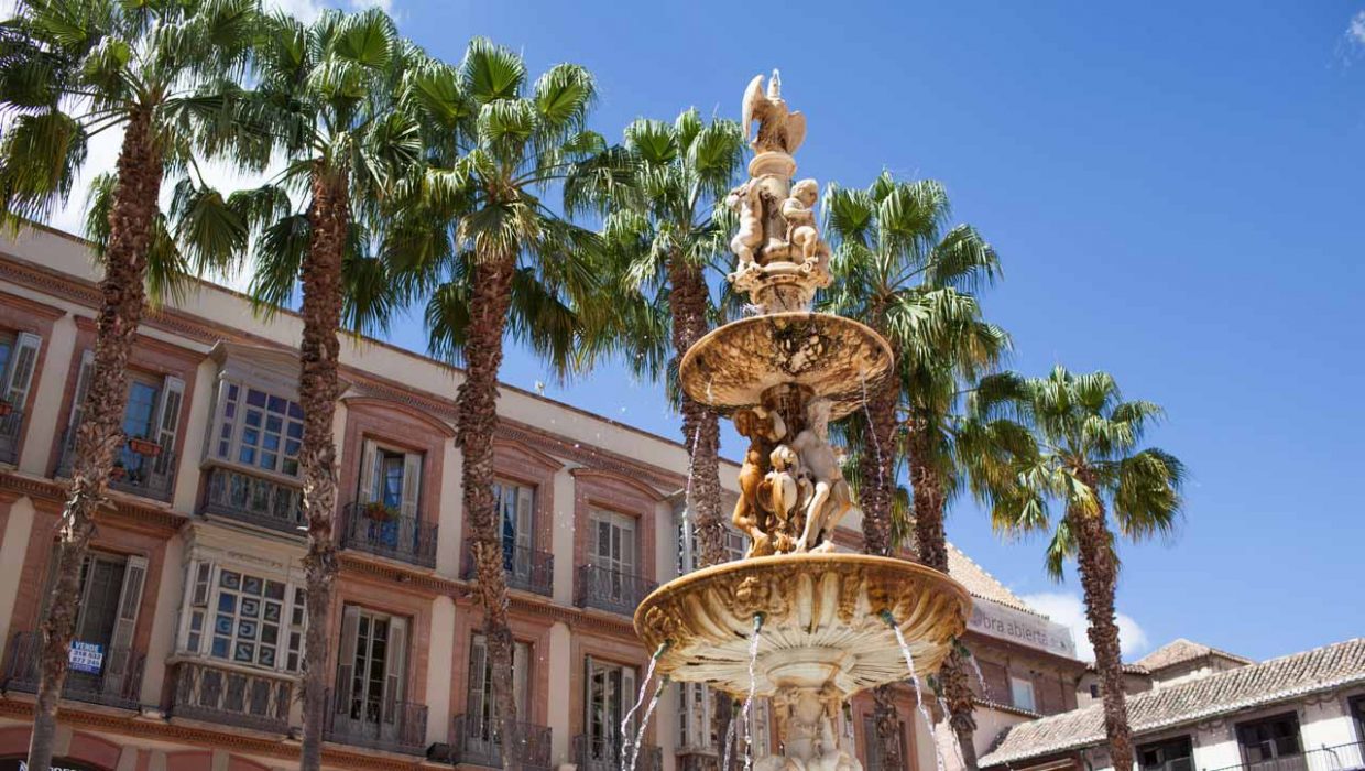 Málaga populair als korte vakantie.