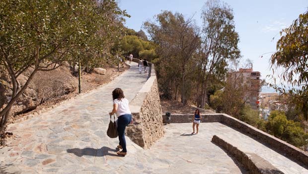 Kasteel Malaga wandelpad