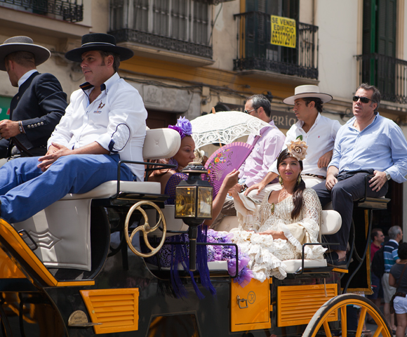 Feria de Malaga - koetsen en paarden
