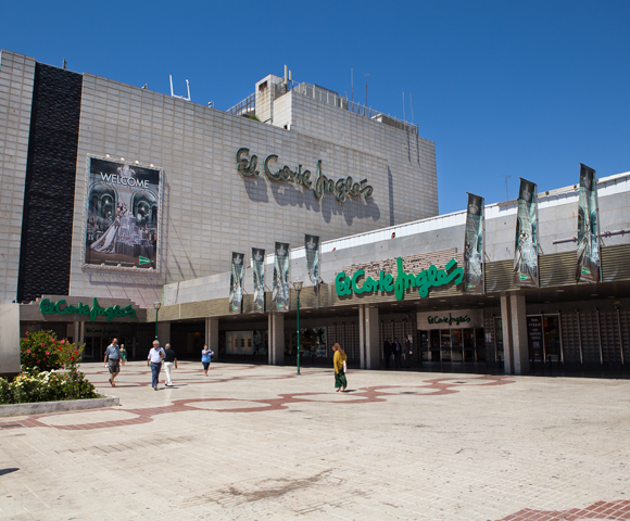 Groot warenhuis in Málaga