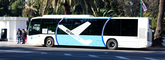 Bus Málaga airport - vliegveld Malaga