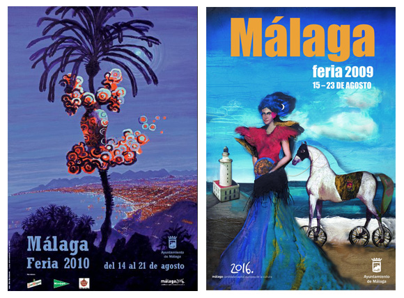 Feria de Málaga poster