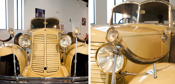 Auto geinspireerd op Dali - automuseum Málaga