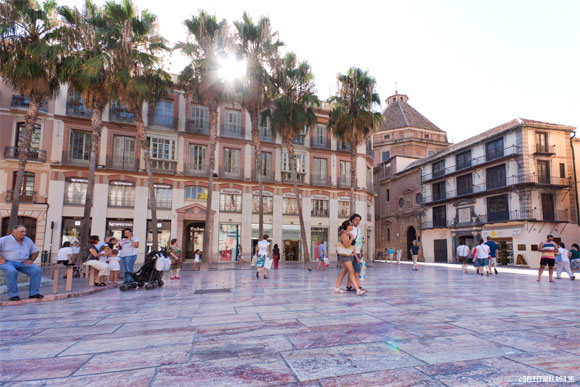 Plaza de la Constitucion Malaga - Pleinen in Málaga