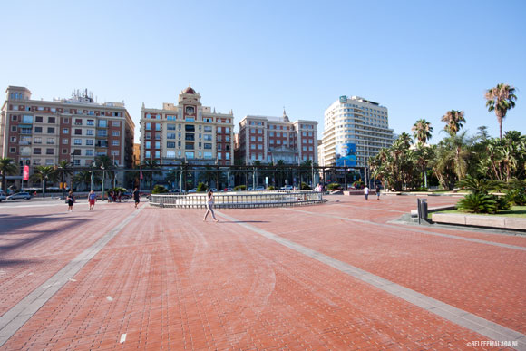 Plaza de la Marina Malaga - Pleinen in Malaga