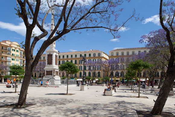 Plaza de la Merced Malaga - Pleinen in Málaga