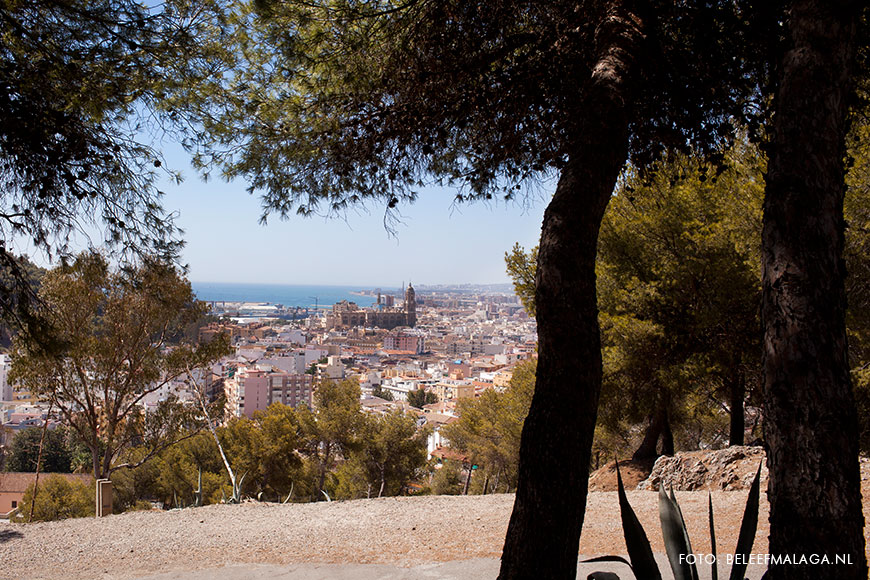 Malaga vakantie - uitzicht