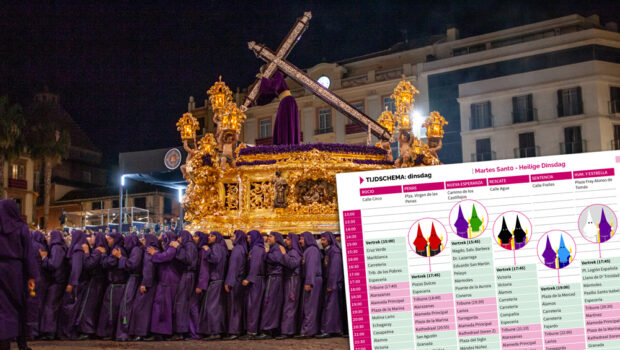 Semana Santa Malaga Programma dinsdag