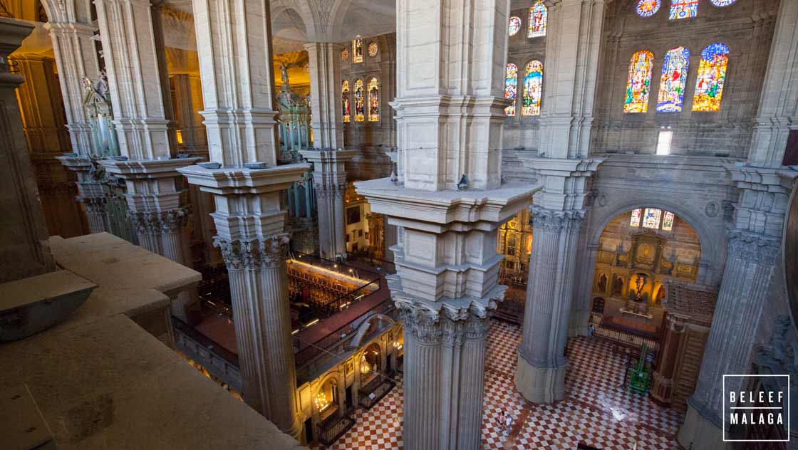 Dak Kathedraal Malaga
