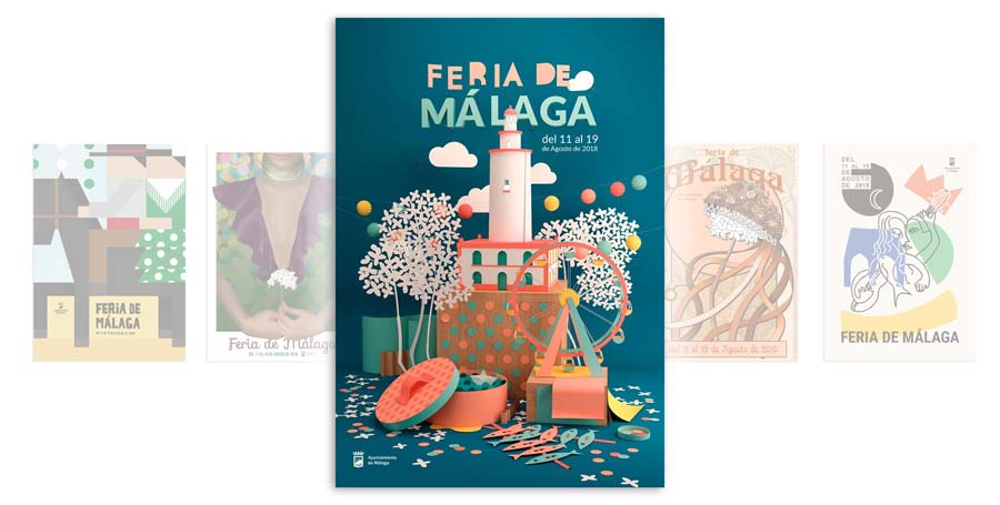 Feria de malaga 2018 poster