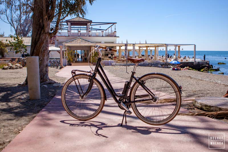 Fietsroute kust Malaga