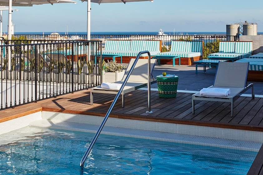 Hotel Malaga zwembad