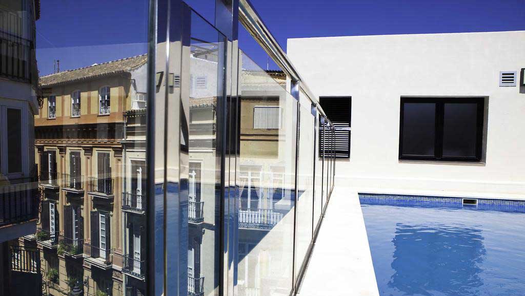 Hotel Malaga zwembad