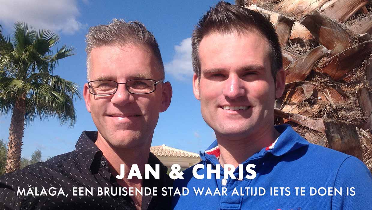 Jan en Chris over de omgeving van Málaga