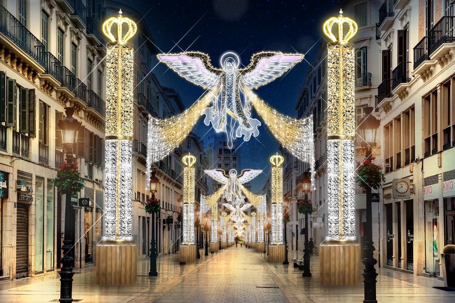 Kerstverlichting Malaga