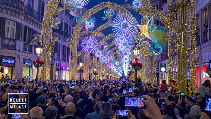 kerstverlichting Malaga