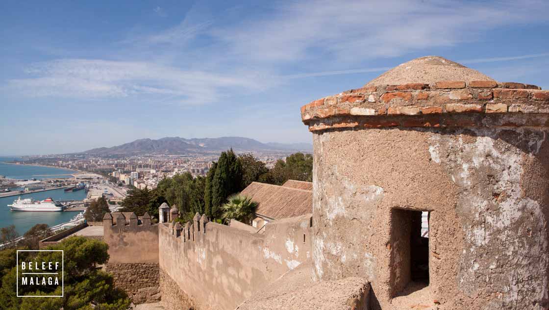 Malaga met kinderen - kasteel