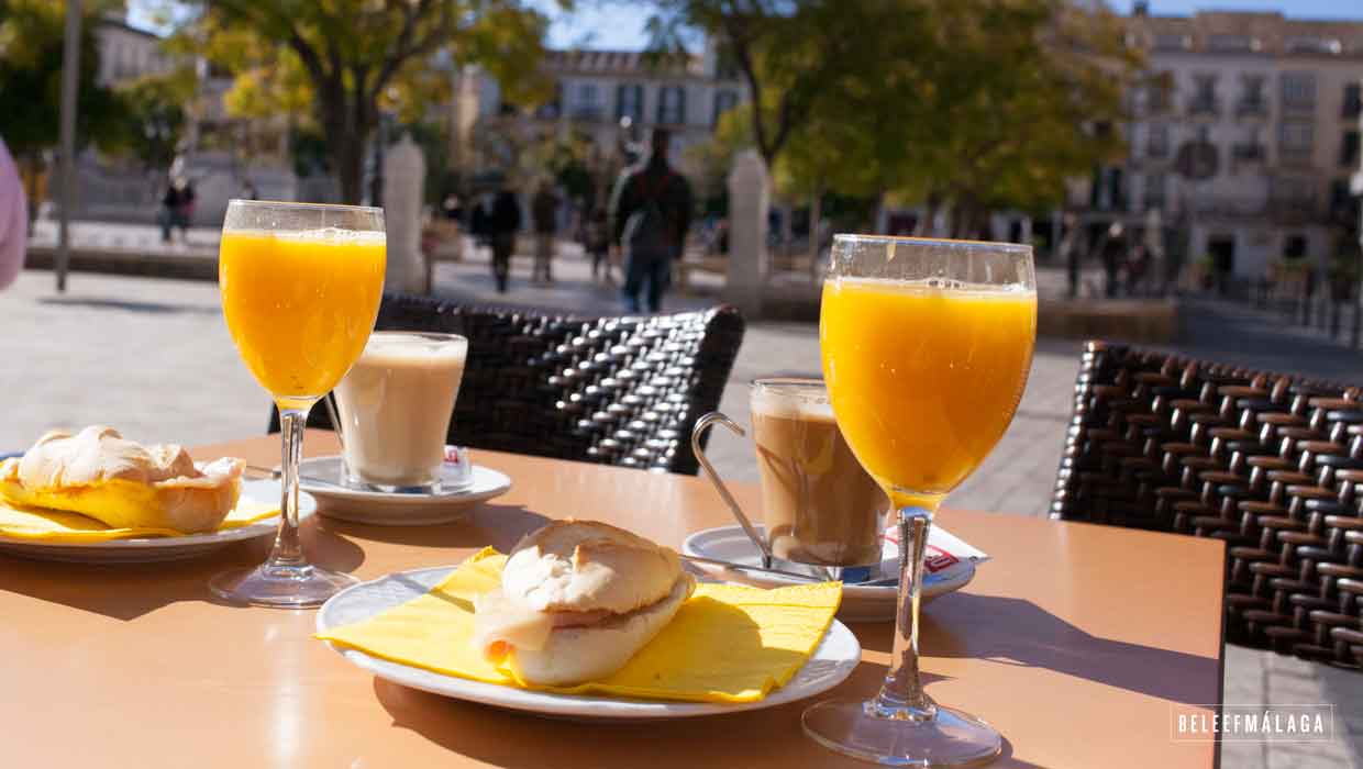 Cafe bruselas Malaga