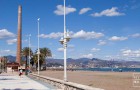 Malaga toren strand