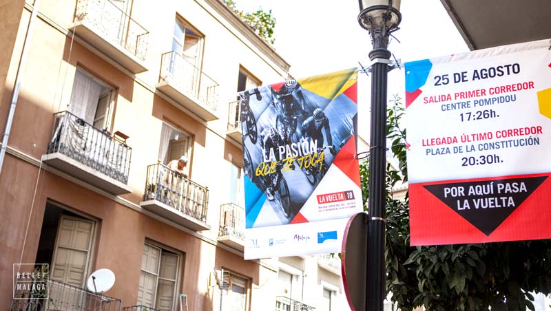 Start La Vuelta in Malaga (25-8) – Handige informatie en kaart