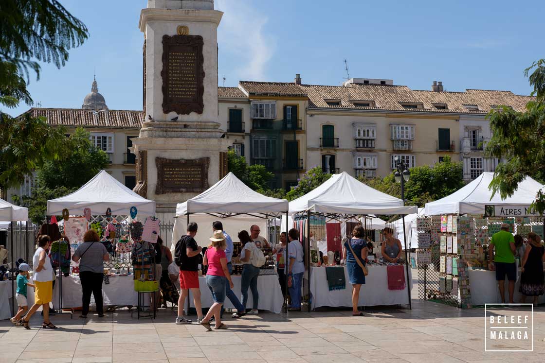 Straatmarkt Malaga