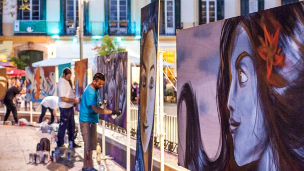 Dé cultuurnacht van Málaga – Noche en Blanco 2019