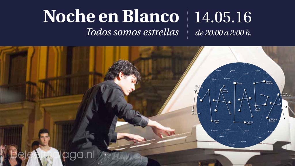 Programma Noche en Blanco Málaga 2016