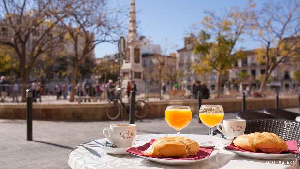 Ontbijt Malaga - Plaza de la Merced