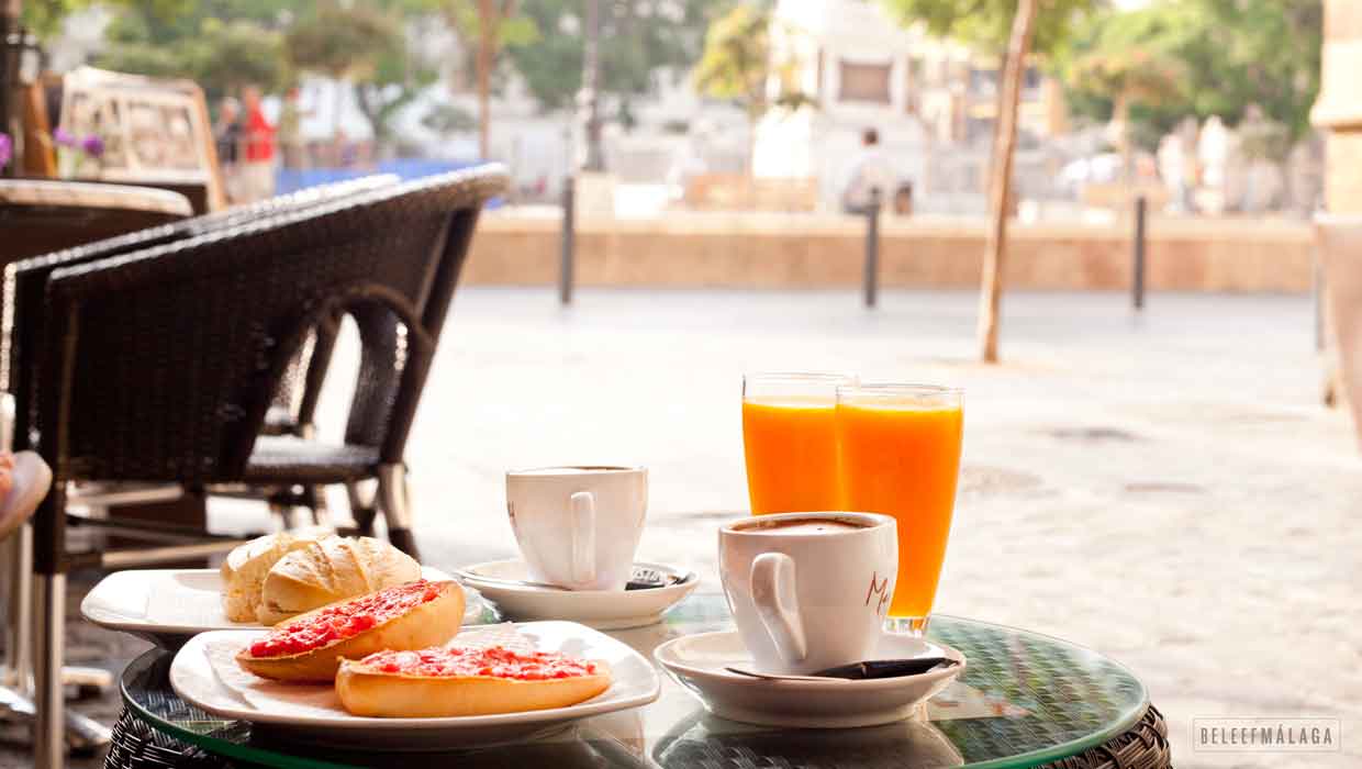 Ontbijt Malaga - Plaza de la Merced