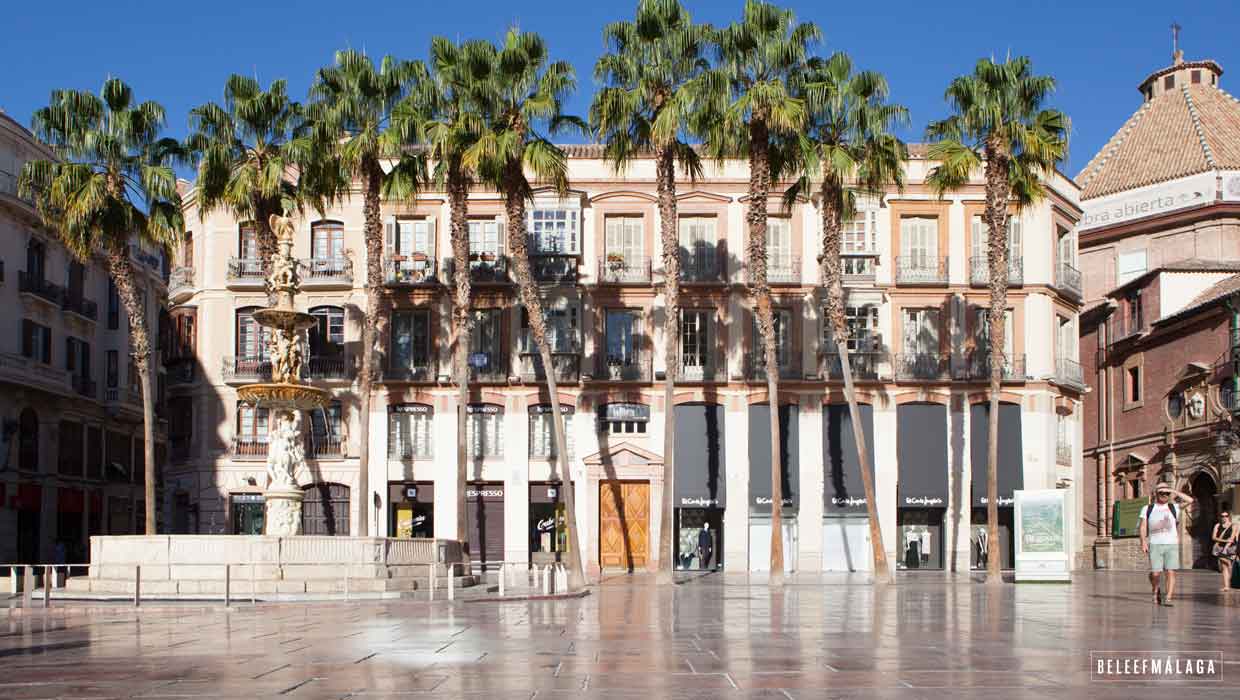 Plein Malaga centrum