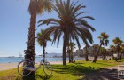 Strand Malaga - fietsen