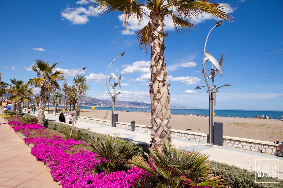 Strand Malaga - stranden